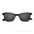 Wholesale Colorful Label Cat Eye Men Blue Light Acetate Cellulose Sunglasses